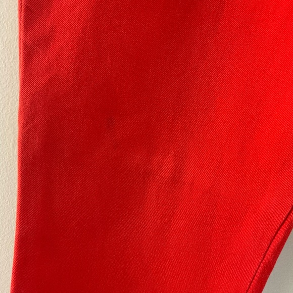 J. Crew Stretch Minnie Pant, Poppy Red, Size 00 - Picture 4 of 5